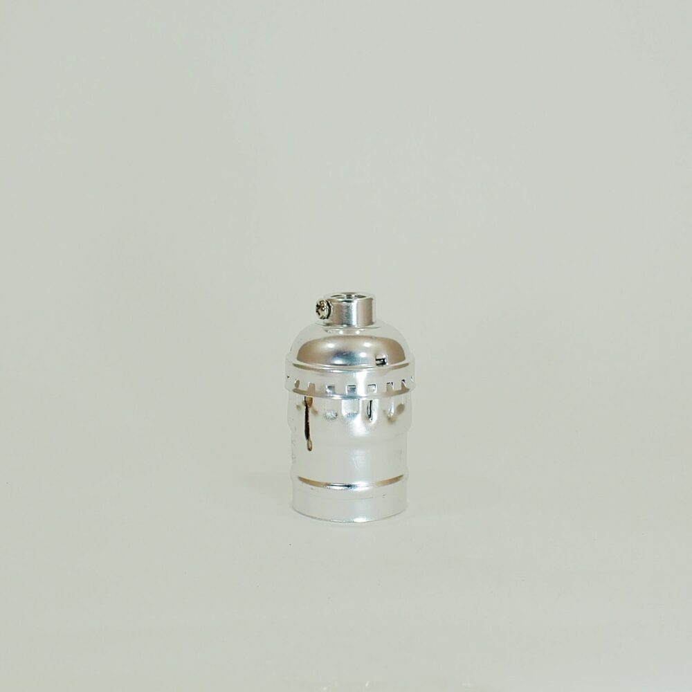 Z.Bulb Holder-Alu Silver
