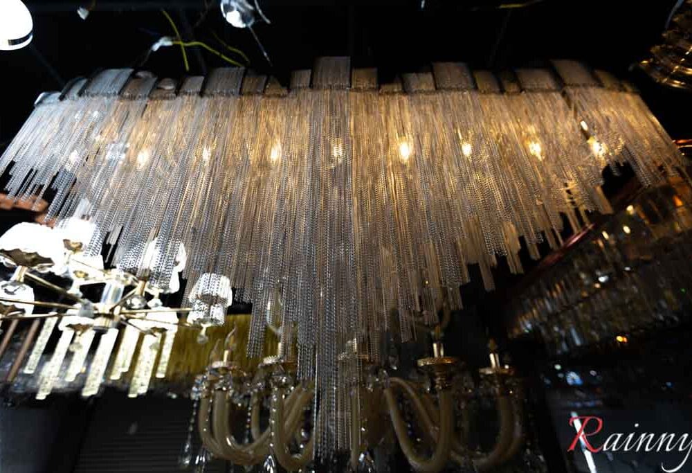 1.LO MO 0095-Silver Modern Lamp