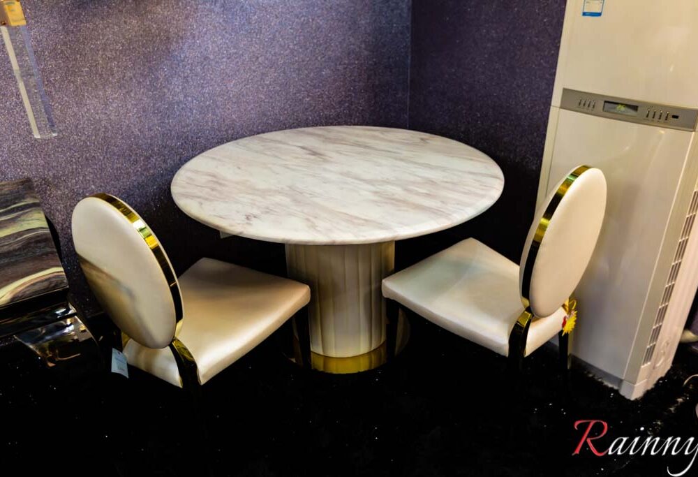 8.MS 0250 โต๊ะอาหารหินอ่อน