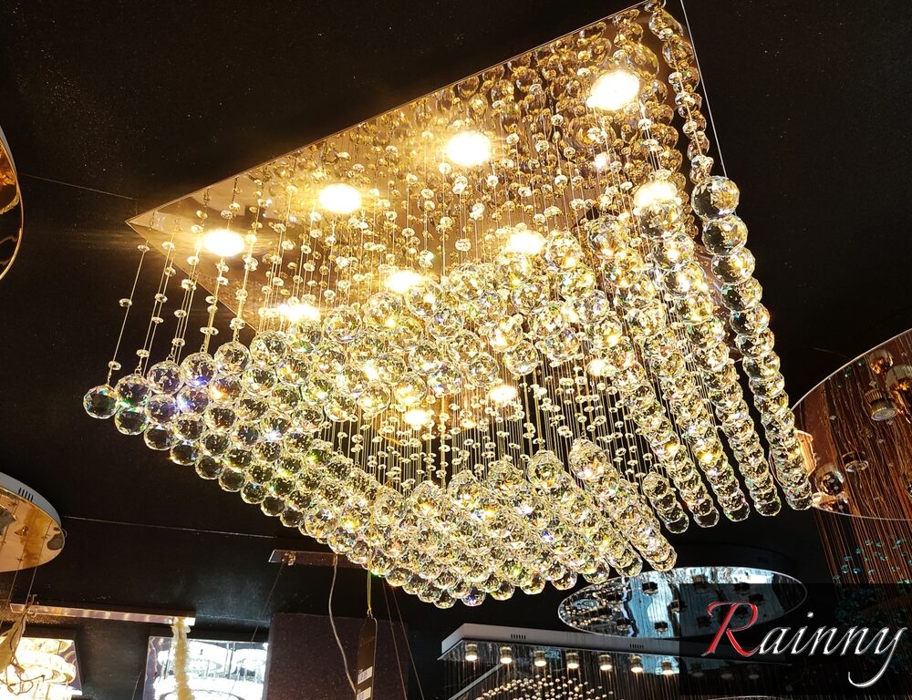 1.CS 0428-800 Crystal Sling Lamp