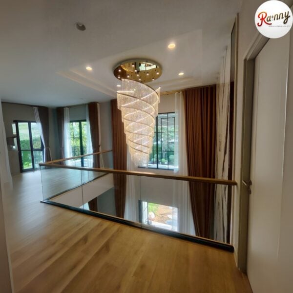 โคมไฟคริสตัล แชนเดอเลียร์ สไตล์โมเดิร์น ลักชัวรี่ ดีไซน์พรีเมียม [1524] - Image 5