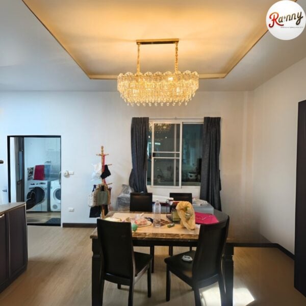 โคมไฟคริสตัล แชนเดอเลียร์ ทรงยาวสำหรับโต๊ะอาหาร สไตล์คลาสสิก [9826-100] - Image 5