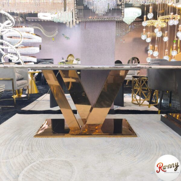 8.MS LV-2.0 โต๊ะอาหารหินอ่อน - Image 3