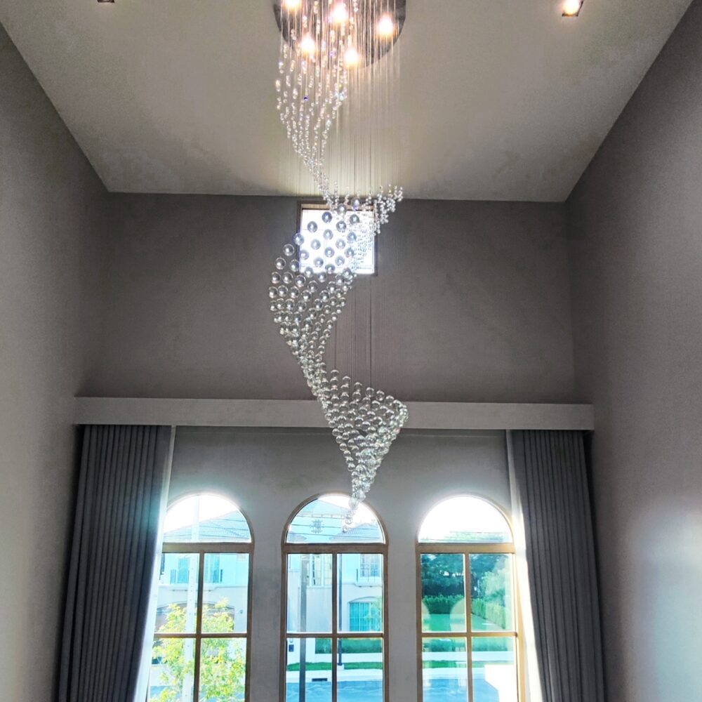 3.CS 9105-7 Crystal Sling Lamp