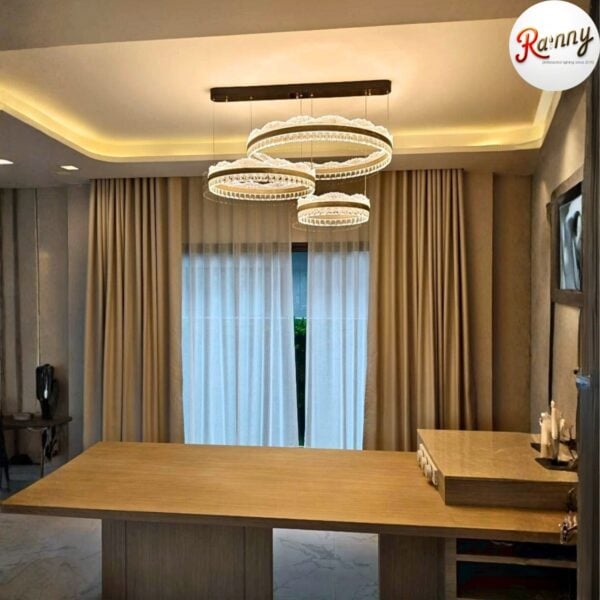 โคมไฟแขวนเพดาน สไตล์โมเดิร์น ลักชัวรี่ ดีไซน์พรีเมียม [062-468] - Image 6