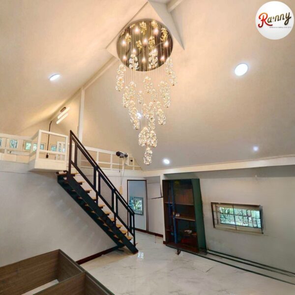โคมไฟคริสตัล แชนเดอเลียร์ สไตล์โมเดิร์น ลักชัวรี่ ดีไซน์พรีเมียม [70021-27] - Image 9