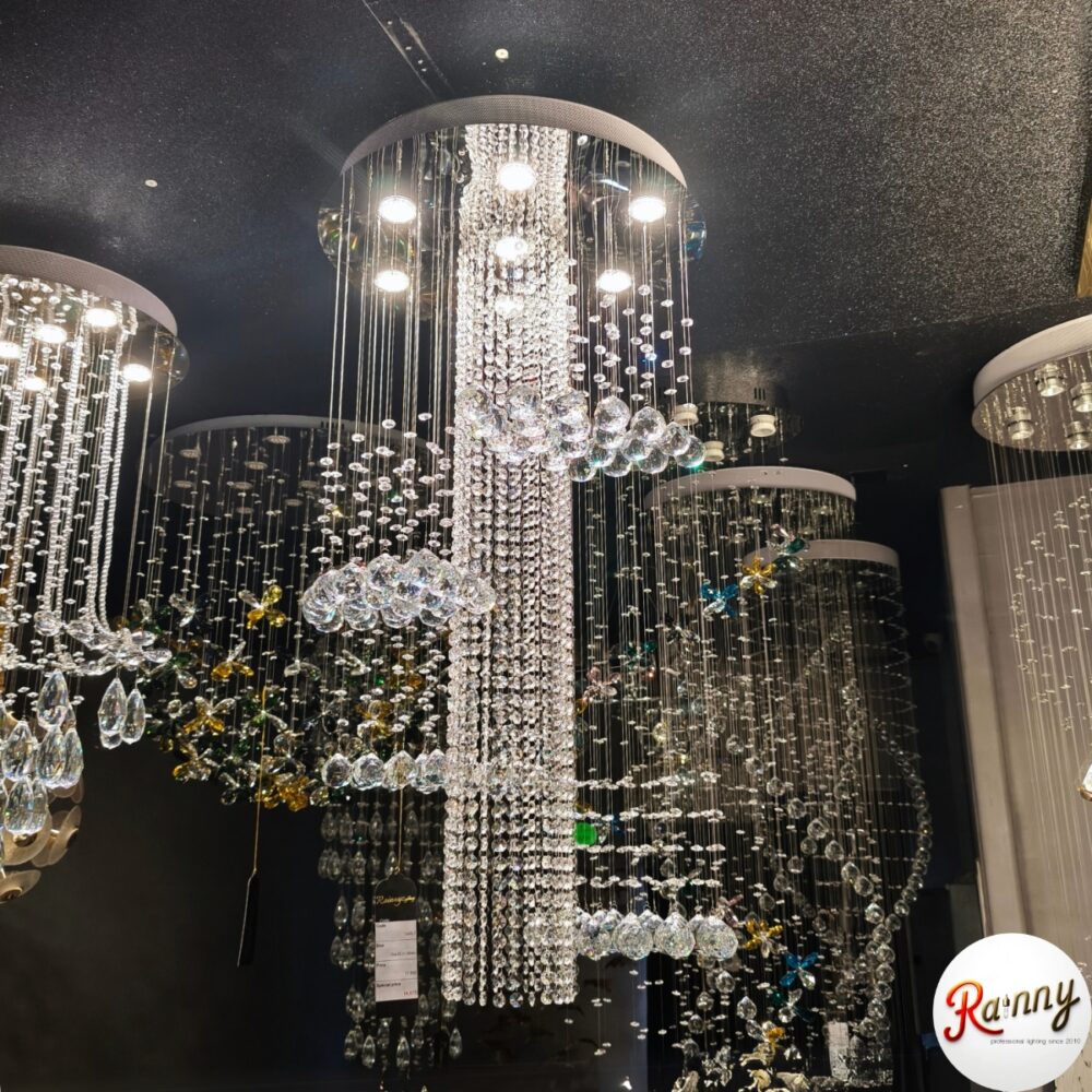 3.CS 1345-7 Crystal Sling Lamp