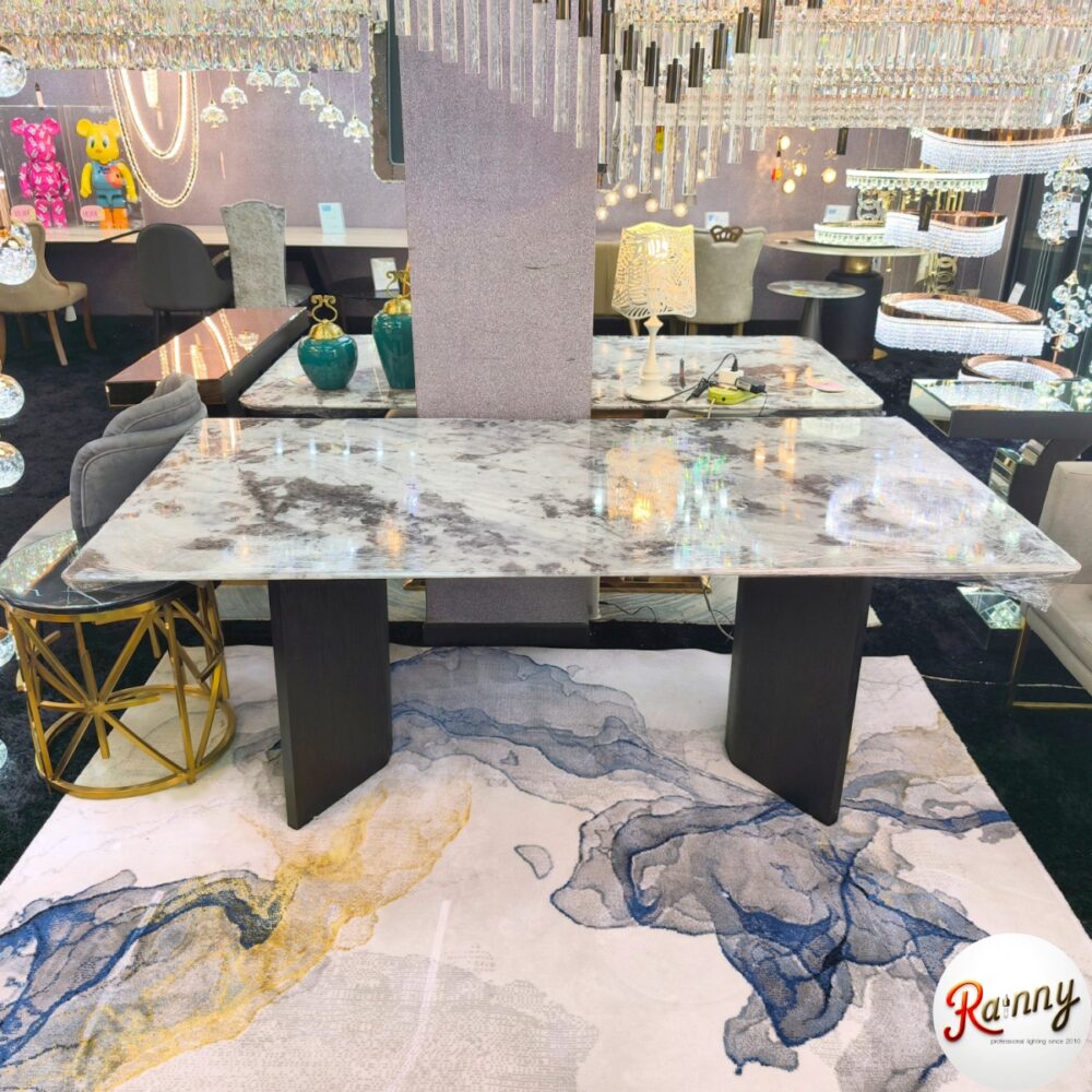 8.MW 3115-200 โต๊ะอาหารหินอ่อน