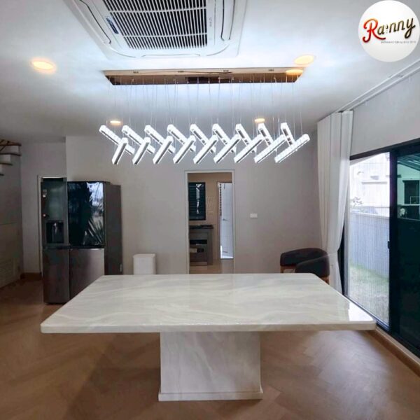 โคมไฟคริสตัล แขวนเพดาน สไตล์โมเดิร์น ลักชัวรี่ ดีไซน์พรีเมียม [2332-160] - Image 11