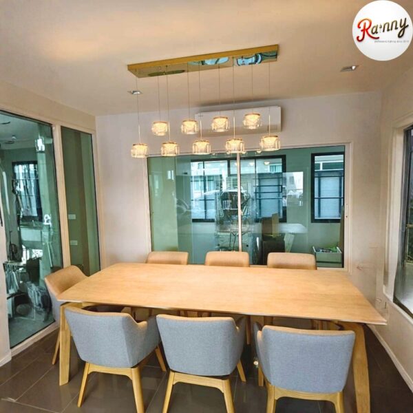 โคมไฟแขวนเพดาน สไตล์โมเดิร์น ลักชัวรี่ ดีไซน์พรีเมียม [9320-9L] - Image 6