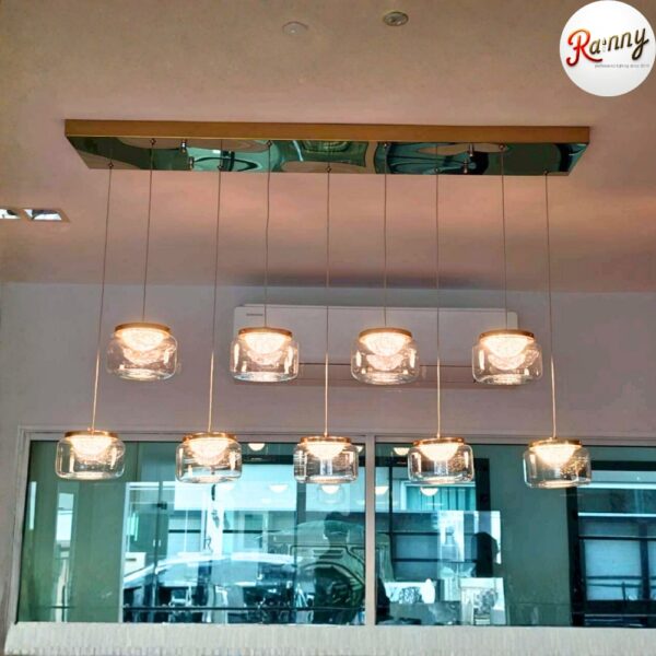 โคมไฟแขวนเพดาน สไตล์โมเดิร์น ลักชัวรี่ ดีไซน์พรีเมียม [9320-9L] - Image 8
