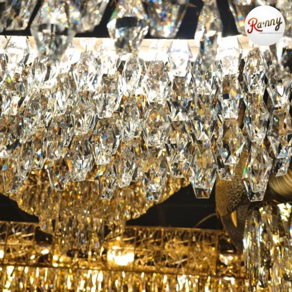 โคมไฟคริสตัล แขวนเพดาน สไตล์โมเดิร์น ลักชัวรี่ ดีไซน์พรีเมียม [6009-850] - Image 7