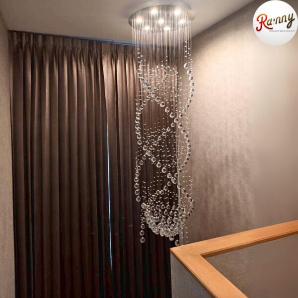 3.CS 1084-7 Crystal Sling Lamp - Image 2