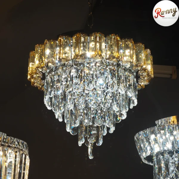 โคมซีลคริสตัล Flush Mount