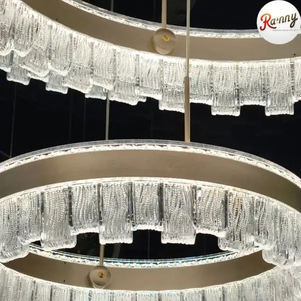 โคมไฟแขวนเพดาน สไตล์โมเดิร์น ลักชัวรี่ ดีไซน์พรีเมียม [078-468] - Image 3
