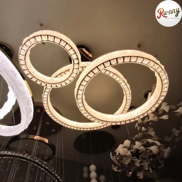 โคมไฟคริสตัล แขวนเพดาน สไตล์โมเดิร์น ลักชัวรี่ ดีไซน์พรีเมียม [622-3D] - Image 2