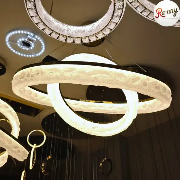 โคมไฟแขวนเพดาน สไตล์โมเดิร์น ลักชัวรี่ ดีไซน์พรีเมียม [8043-2] - Image 3
