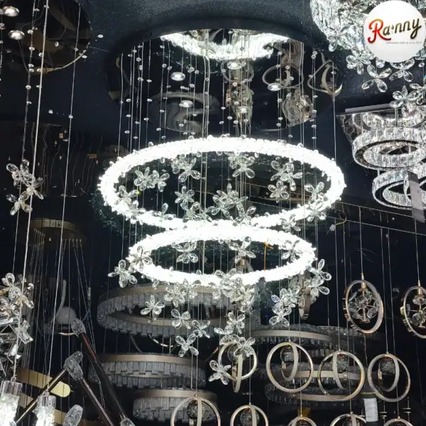 โคมไฟคริสตัล แขวนเพดาน สไตล์โมเดิร์น ลักชัวรี่ ดีไซน์พรีเมียม [9226]