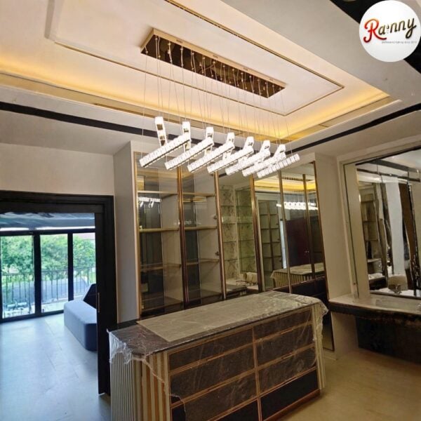 โคมไฟคริสตัล แขวนเพดาน สไตล์โมเดิร์น ลักชัวรี่ ดีไซน์พรีเมียม [2332-120] - Image 11
